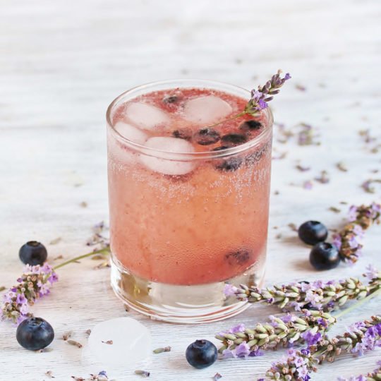 Sweet Blueberry Lavender Fizz