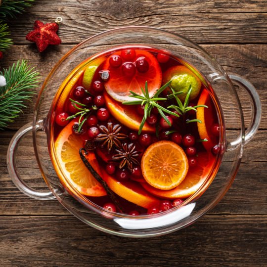 Spiced Cranberry Toddy