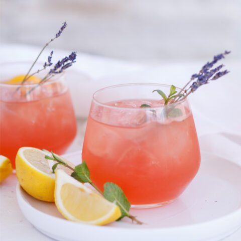 Iced Lavender Lemon Sipper