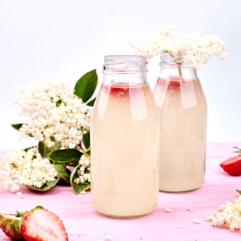 Strawberry Elderflower Tea