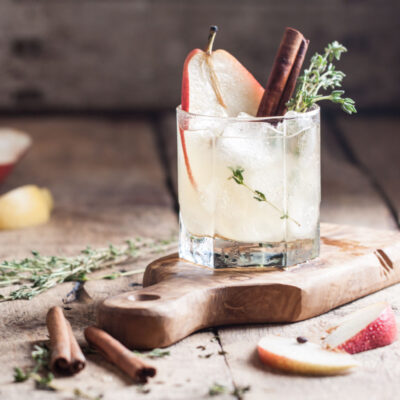 White Tea and Pear Mock-tail