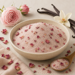 Organic Rose Vanilla Sugar
