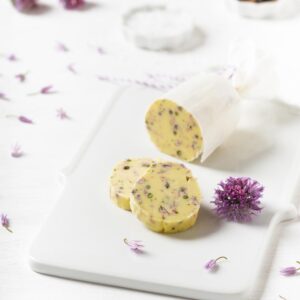chive-blossom-butter