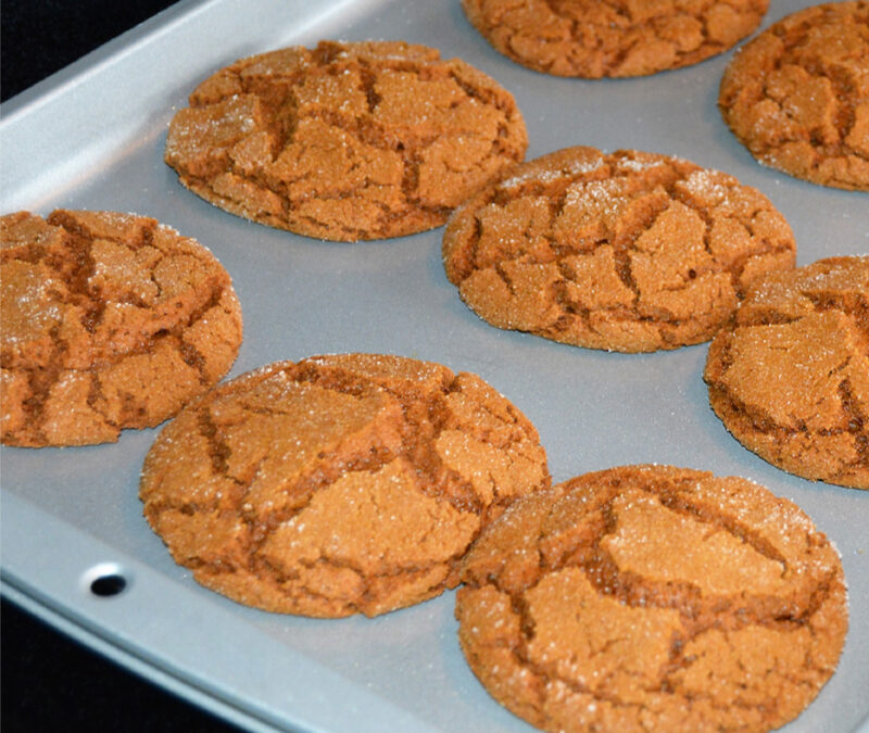 Mom’s Old-Fashioned Ginger Cookies