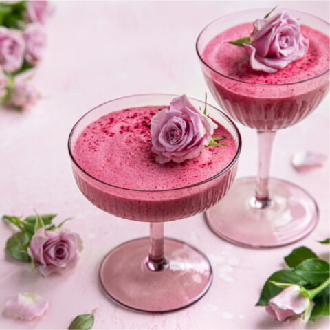 Raspberry Rose Mousse