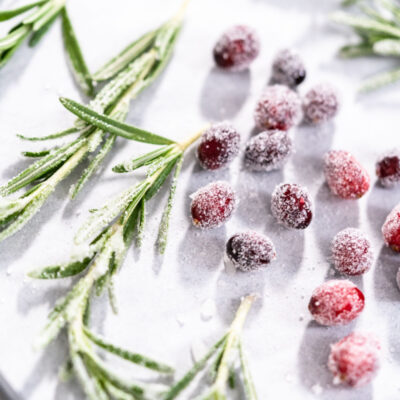 Sugared Cranberries
