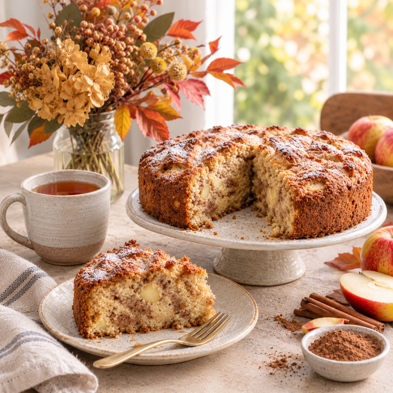 Apple Chai Spice Cake
